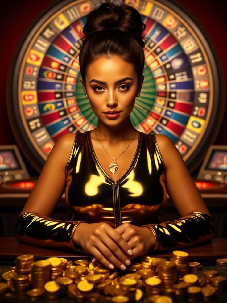 Antarmuka aplikasi jitu 77 di layar seluler menampilkan permainan slot dan live dealer